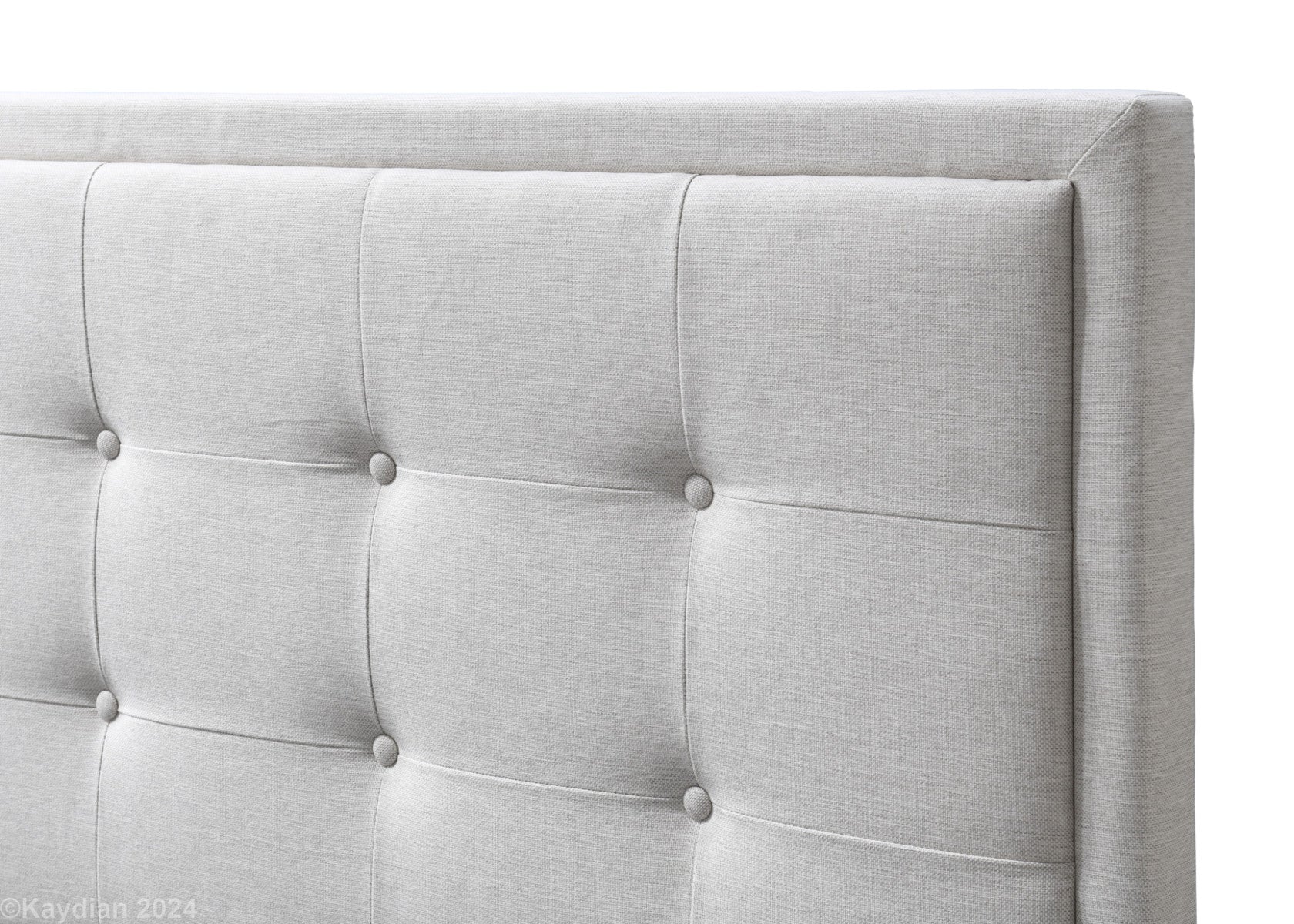 Gainford Standard Bed - Bolero Blue Steel, Mambo Stone Fabric or Bolero Natural - Available in Small Double, Double, KingSize