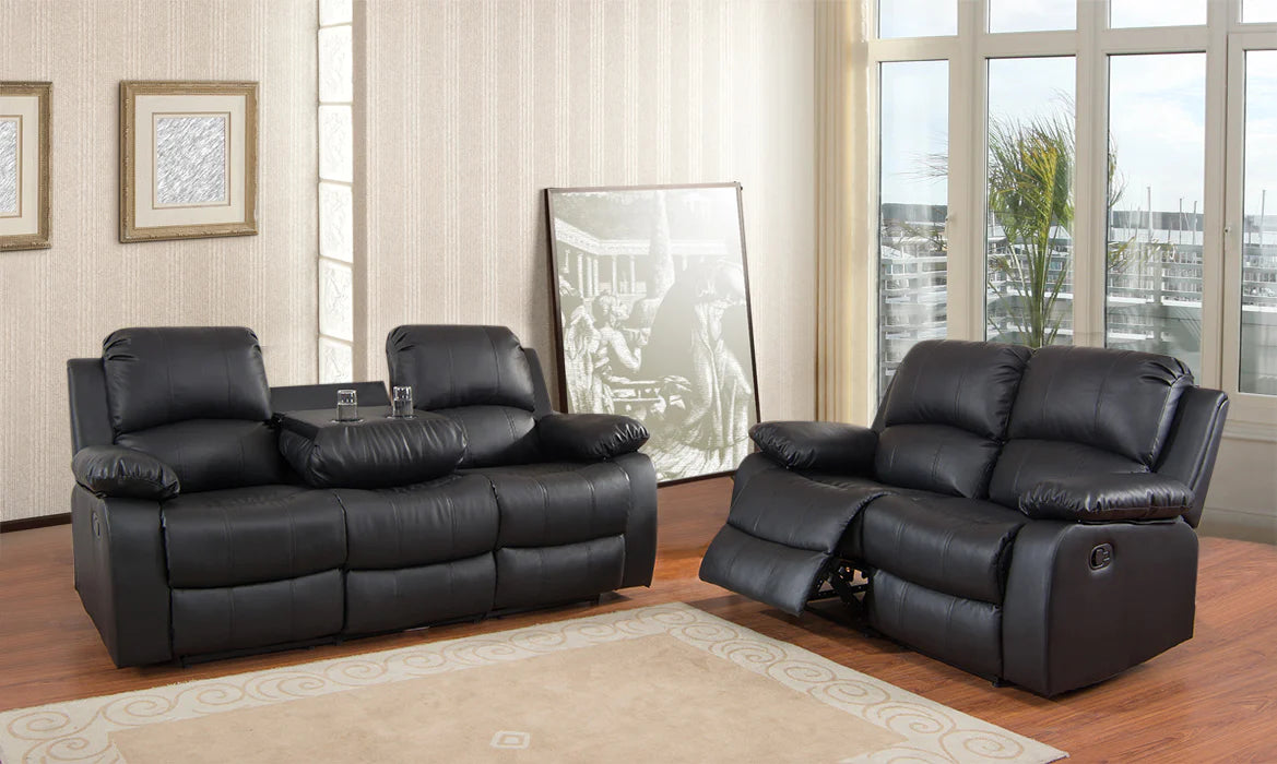 Valoma Recliner - 3+2+Arm Chair & Corner Options - Available in Black, Grey or Brown