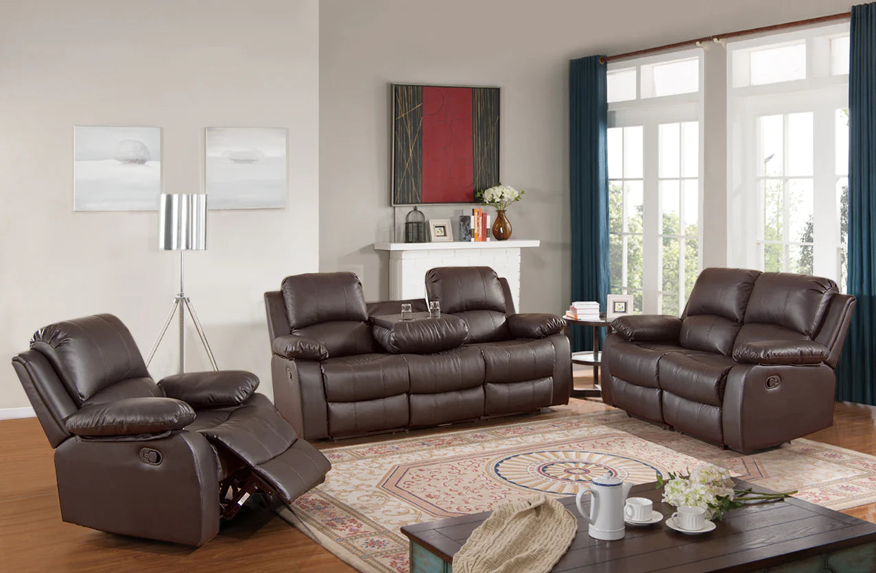 Valoma Recliner - 3+2+Arm Chair & Corner Options - Available in Black, Grey or Brown