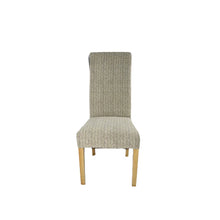 Load image into Gallery viewer, Berry Dining Chair With Wooden Legs - Available in Grey or Mixed Brown
