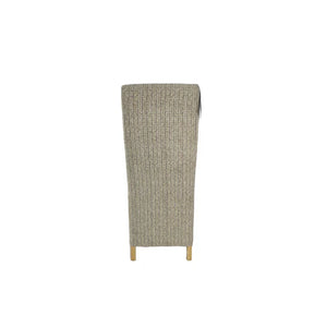 Berry Dining Chair With Wooden Legs - Available in Grey or Mixed Brown