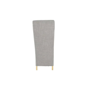Berry Dining Chair With Wooden Legs - Available in Grey or Mixed Brown