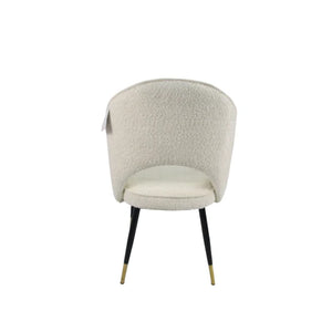 Luxury Venice Black Legged Chair - Avilable in PU Grey, PU TAN or Cream Fabric