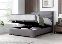 Load image into Gallery viewer, KIRKBY Storage Bed - Slate or Marbella Grey - Avilable in Double, Kingsize &amp; Superking
