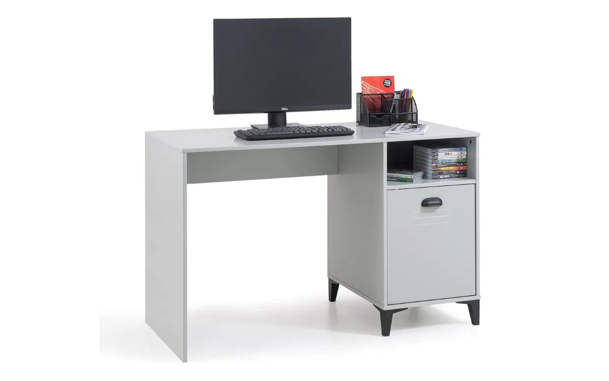 Lakers Locker Style Range - Desk, 1 Drawer Bedside, 6 Drawer Wide Chest & 4 Drawer Chest
