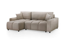 Load image into Gallery viewer, Luki Universal Corner Sofabed - Available in Mocha, Grey or Beige
