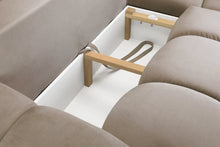 Load image into Gallery viewer, Luki Universal Corner Sofabed - Available in Mocha, Grey or Beige
