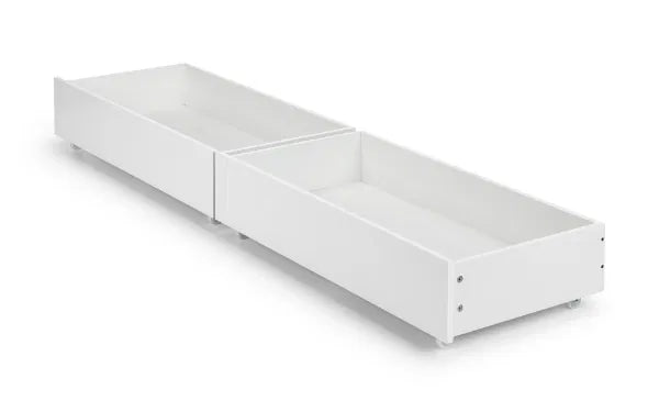 Manhattan Bedroom Range - Colour Option White or Grey - 2 Drawer Beside, 3 Drawer Chest, 3+2 drawer Chest, 5 drawer Narrow Chest, 6 Drawer Wide Chest, Double & King Size Bed, Underbed Drawers, 2 Drawer Dressing Table,
