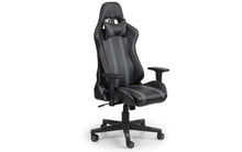 Load image into Gallery viewer, Meteor Black and Grey Gaming Chair

