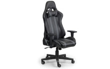 Load image into Gallery viewer, Meteor Black and Grey Gaming Chair
