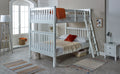 Malvern Bunk Bed - White - 4Ft Small Double - Drawer Option