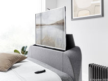 Load image into Gallery viewer, Appleton TV Storage Bed - Available in Grey or Slate - Double, KingSize &amp; SuperKing Sizes
