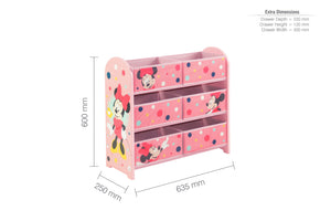 Disney Minnie Mouse - Storage Unit