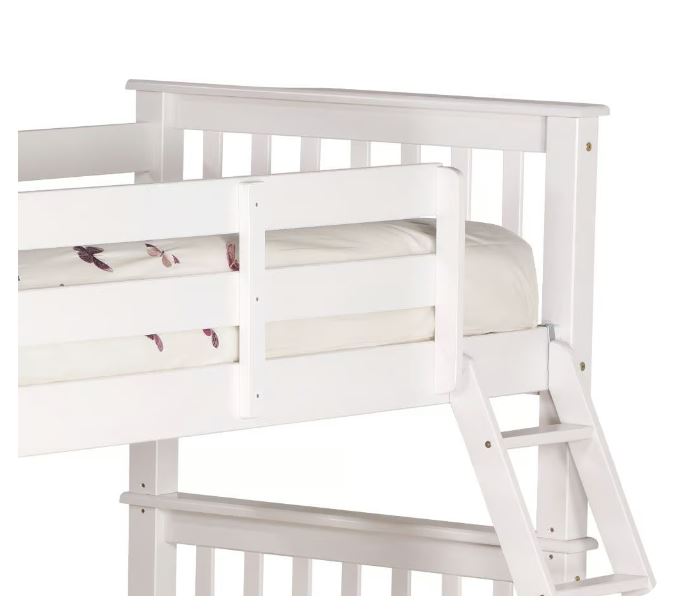 Oxford Bunk Bed - White - Single 3Ft - Drawer Option