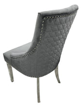 Load image into Gallery viewer, Luxury Roma Chrome Legged Chair With or without Knocker - Available in Range of Colours an Materials
