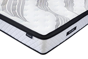 SleepSoul Heaven 3000 Pocket Sprung Mattress - Available in Single 3Ft, Double 4'6Ft & Kingsize5Ft - Medium/Firm