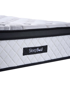 SleepSoul Heaven 3000 Pocket Sprung Mattress - Available in Single 3Ft, Double 4'6Ft & Kingsize5Ft - Medium/Firm