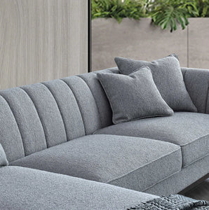 Stylish Rib Sofa Dolphin Boucle - Avilable in Left Hand Corner or 3 Seater