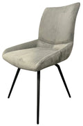 Siena 180º Dark Grey Chair With Black Legs