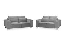 Load image into Gallery viewer, Sloane Plush Grey Sofa - Available in Corner, 3 or 2 Seater
