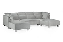 Load image into Gallery viewer, Sloane Plush Grey Sofa - Available in Corner, 3 or 2 Seater
