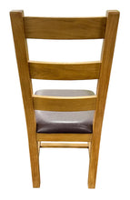 Load image into Gallery viewer, Torino &amp; Luca Wooden Chairs - Colours Natural or Grey - Available in Ladder or Cross Back
