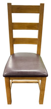 Load image into Gallery viewer, Torino &amp; Luca Wooden Chairs - Colours Natural or Grey - Available in Ladder or Cross Back
