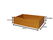 Load image into Gallery viewer, Underbed Bed Drawers (Pair) - Available in White &amp; Waxed
