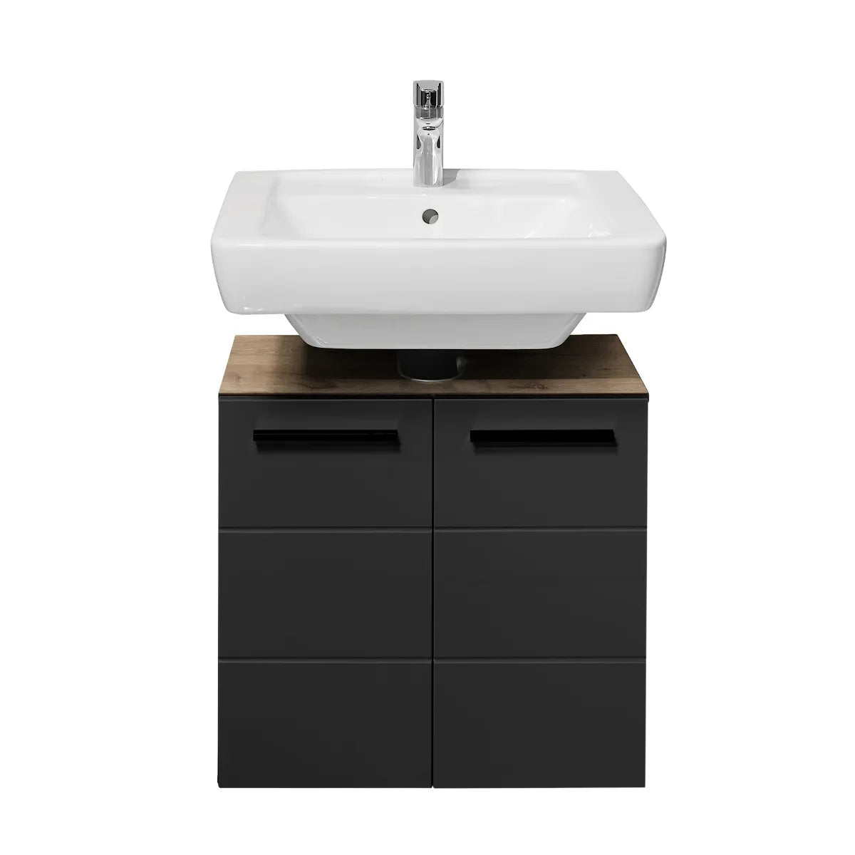 Vista Bathrrom Range - Viking Oak & Matte Black Finish