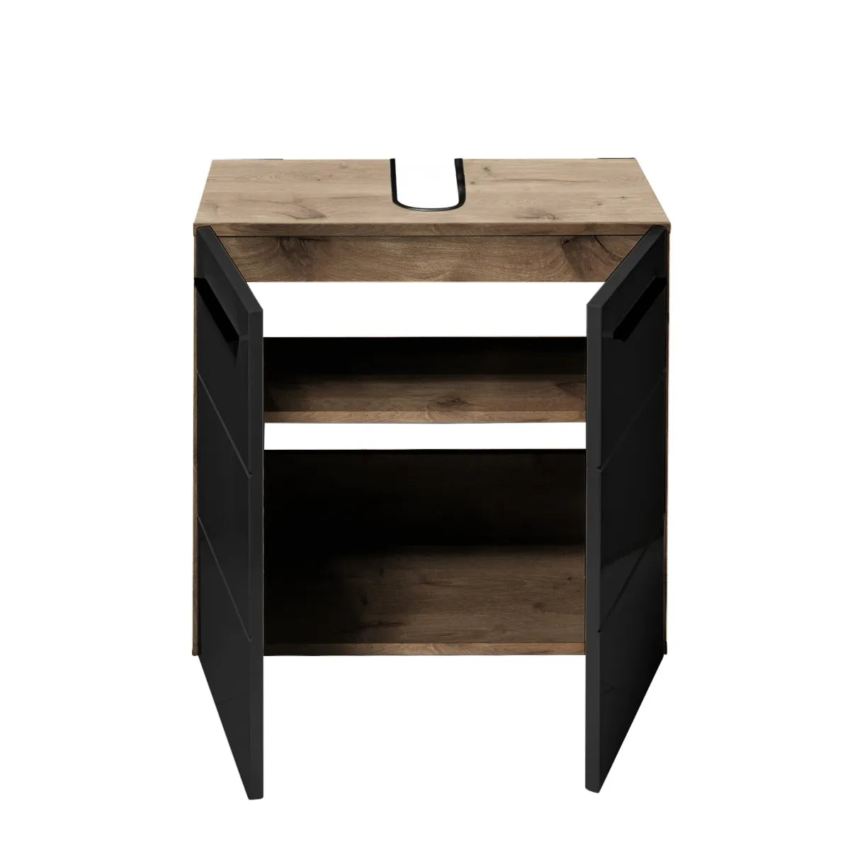Vista Bathrrom Range - Viking Oak & Matte Black Finish