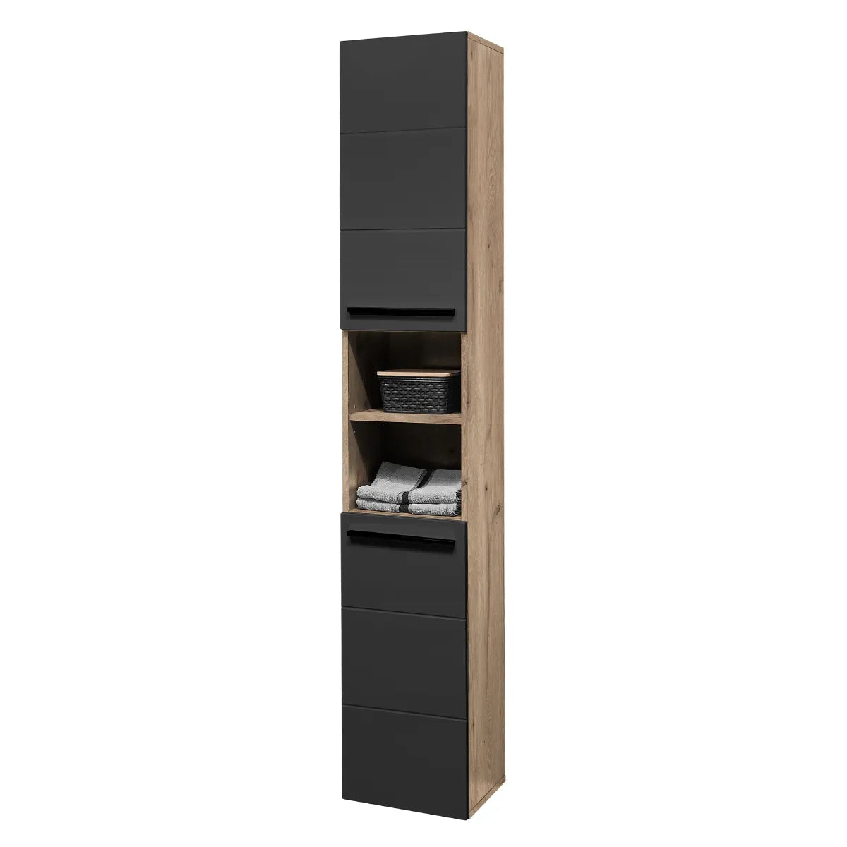 Vista Bathrrom Range - Viking Oak & Matte Black Finish