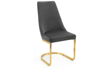 Load image into Gallery viewer, Vittoria Cantilever Dining Chair Blue or Grey - 62x48x97H (cm)
