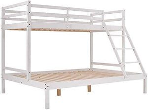 Surrey Twin Sleeper Bunk Bed - White or Grey - 3Ft over 4"6Ft (Double over Single)