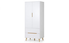 Load image into Gallery viewer, Alison Bedroom Range - White or Anthracite - Options: 2 Drawer Bedsides, 3 Drawer Chest, 5 Drawer Chest, 6 Drawer Chest &amp; Wardrobe
