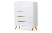 Load image into Gallery viewer, Alison Bedroom Range - White or Anthracite - Options: 2 Drawer Bedsides, 3 Drawer Chest, 5 Drawer Chest, 6 Drawer Chest &amp; Wardrobe
