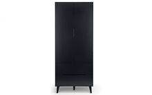 Load image into Gallery viewer, Alison Bedroom Range - White or Anthracite - Options: 2 Drawer Bedsides, 3 Drawer Chest, 5 Drawer Chest, 6 Drawer Chest &amp; Wardrobe
