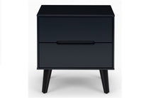 Load image into Gallery viewer, Alison Bedroom Range - White or Anthracite - Options: 2 Drawer Bedsides, 3 Drawer Chest, 5 Drawer Chest, 6 Drawer Chest &amp; Wardrobe
