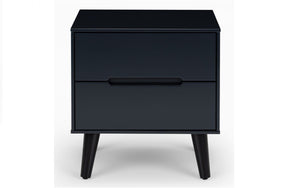 Alison Bedroom Range - White or Anthracite - Options: 2 Drawer Bedsides, 3 Drawer Chest, 5 Drawer Chest, 6 Drawer Chest & Wardrobe