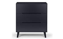 Load image into Gallery viewer, Alison Bedroom Range - White or Anthracite - Options: 2 Drawer Bedsides, 3 Drawer Chest, 5 Drawer Chest, 6 Drawer Chest &amp; Wardrobe
