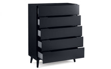 Load image into Gallery viewer, Alison Bedroom Range - White or Anthracite - Options: 2 Drawer Bedsides, 3 Drawer Chest, 5 Drawer Chest, 6 Drawer Chest &amp; Wardrobe
