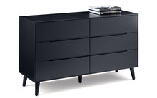 Load image into Gallery viewer, Alison Bedroom Range - White or Anthracite - Options: 2 Drawer Bedsides, 3 Drawer Chest, 5 Drawer Chest, 6 Drawer Chest &amp; Wardrobe

