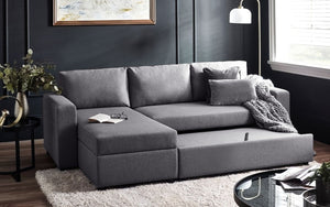 Angel Sofabed - Grey Linen