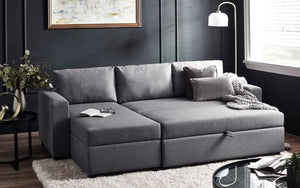 Angel Sofabed - Grey Linen