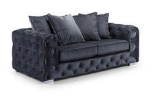 Load image into Gallery viewer, Ankara Sofa -  Silver or Slate - Available in Corner, 3+2 &amp; Footstool
