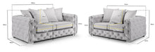 Load image into Gallery viewer, Ankara Sofa -  Silver or Slate - Available in Corner, 3+2 &amp; Footstool
