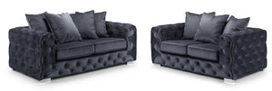 Ankara Sofa -  Silver or Slate - Available in Corner, 3+2 & Footstool