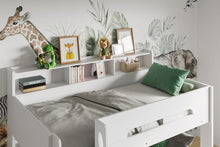 Load image into Gallery viewer, Interstellar Bunk Bed With Shelving - Available in White
