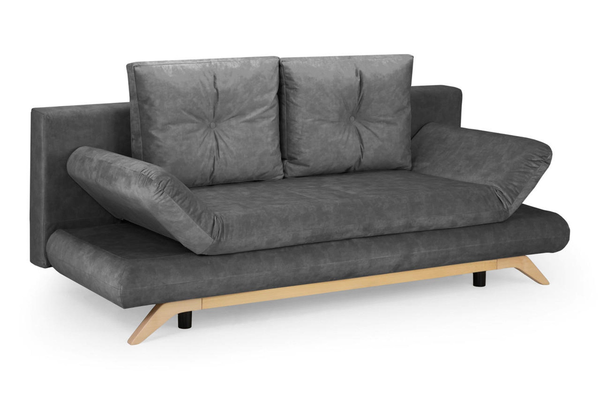 Athell SofaBed - Colours Charcoal or Mocha - Available in 3 Seater