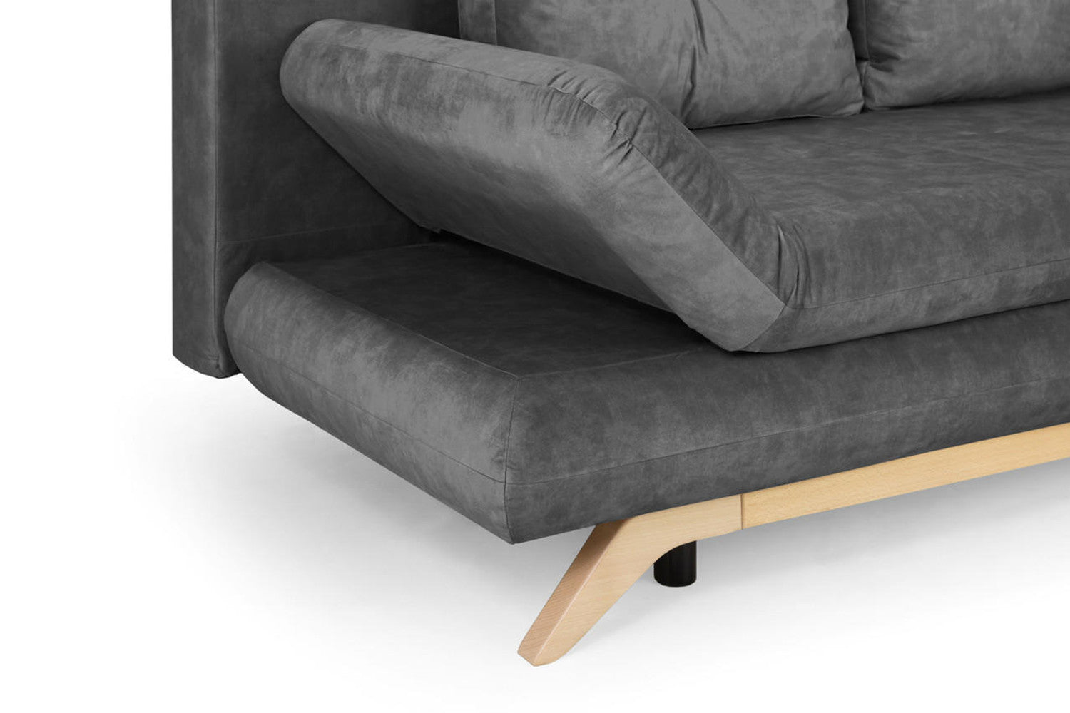 Athell SofaBed - Colours Charcoal or Mocha - Available in 3 Seater