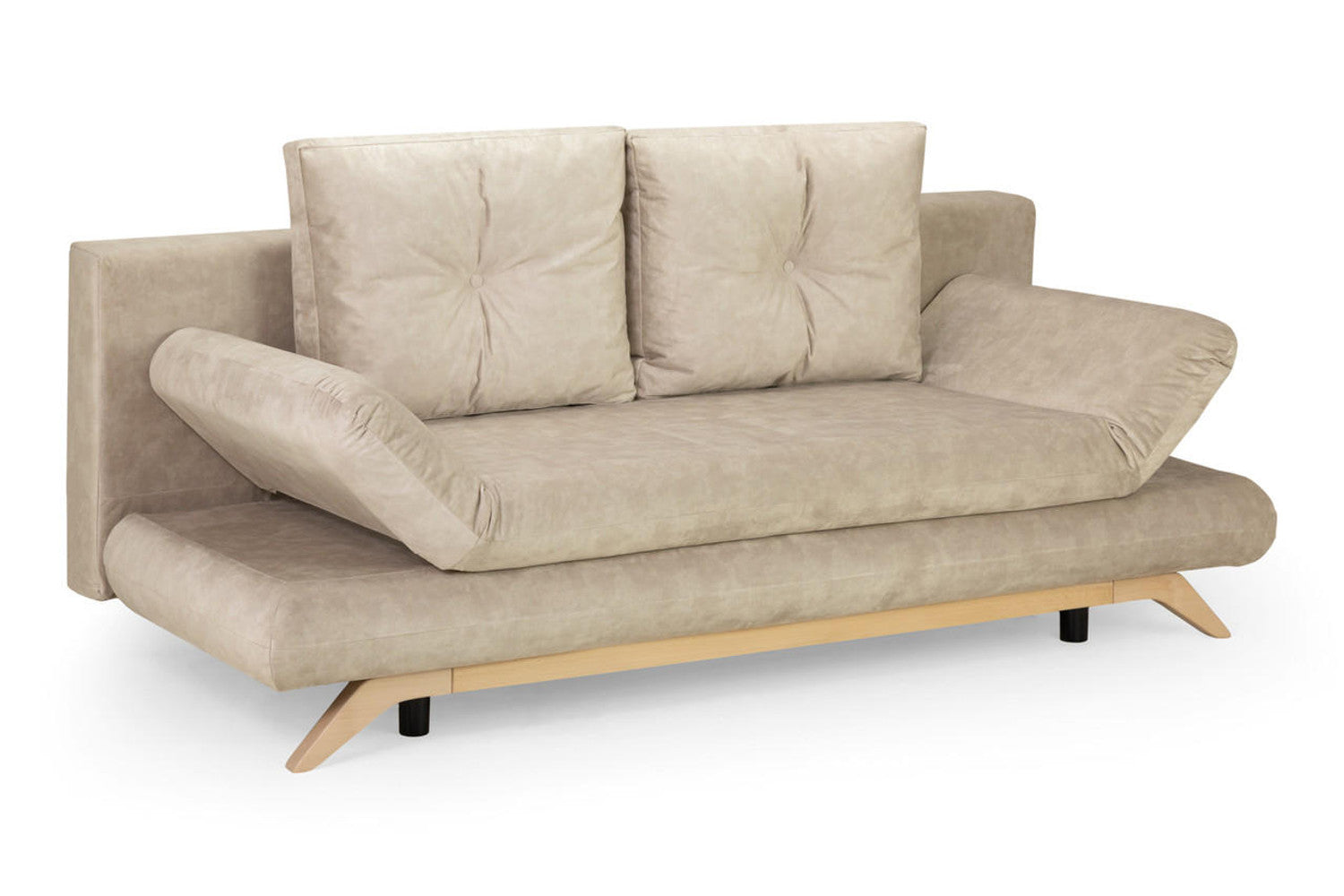 Athell SofaBed - Colours Charcoal or Mocha - Available in 3 Seater